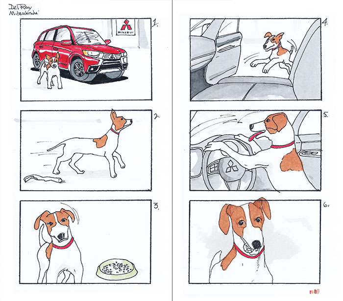 Mitsubishi Dog